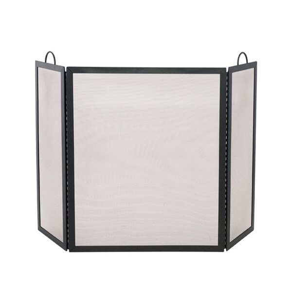 Blueprints 3 Fold Black Wrought Iron Large Screem BL2566993 - main